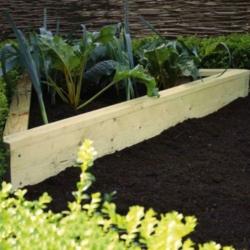 Corner Wooden Raised Bed