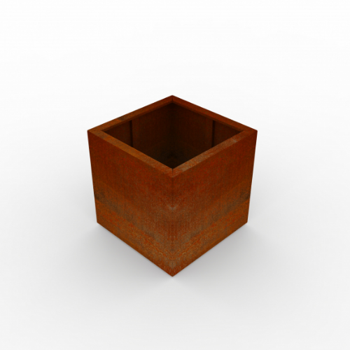 Corten Square Tree Planter (70 x 70 x 70 cm)