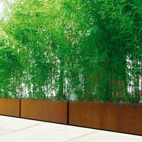 Corten Trough Planters 90 x 30 x 80 cm