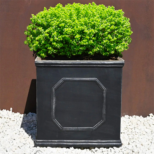 Faux Lead Clayfibre Chelsea Box Planter (45 x 45 x 45cm)