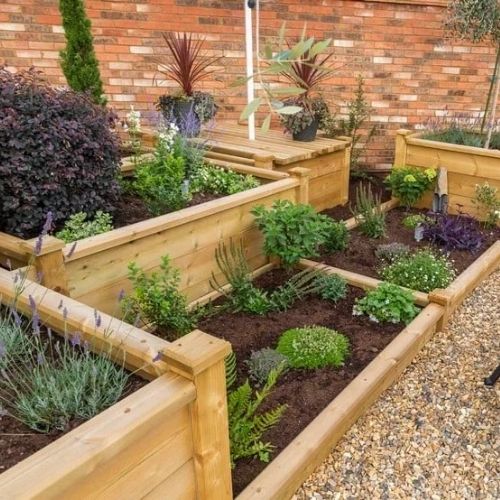 Superior Wooden Raised Beds (6ft x 6ft, 61cm)
