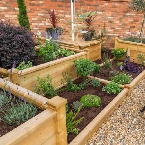 Superior Wooden Raised Beds (2ft x 6ft, 81cm)