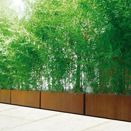 Corten Barrier Planters (90 x 30 x 80 cm)