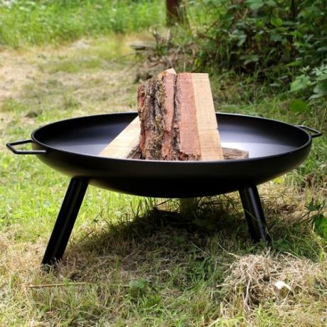Spark Fire Pit with Legs  (Black, 60cm)