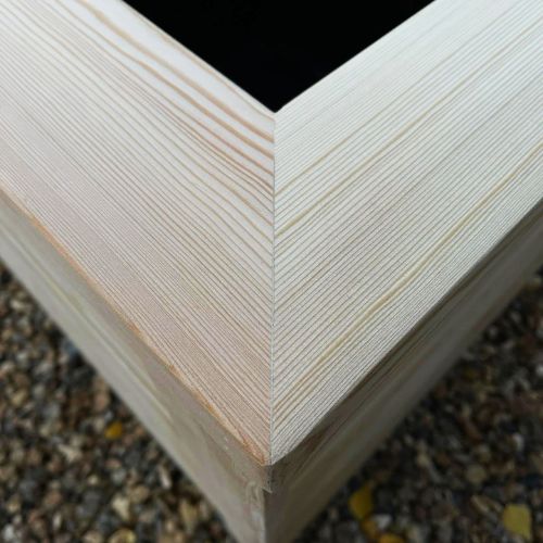 Large Wooden Tree Planter Made of Larch  (120 x 120 x 90cm)