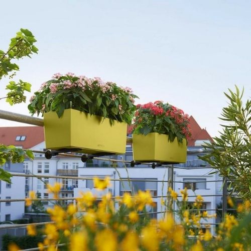 Lechuza Balconera Color PAIR (50 x 19 x 19 cm Light Grey)