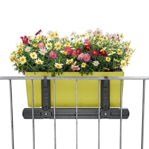 Lechuza Balconera Color PAIR (80 x 19 x 19 cm Coral Red)