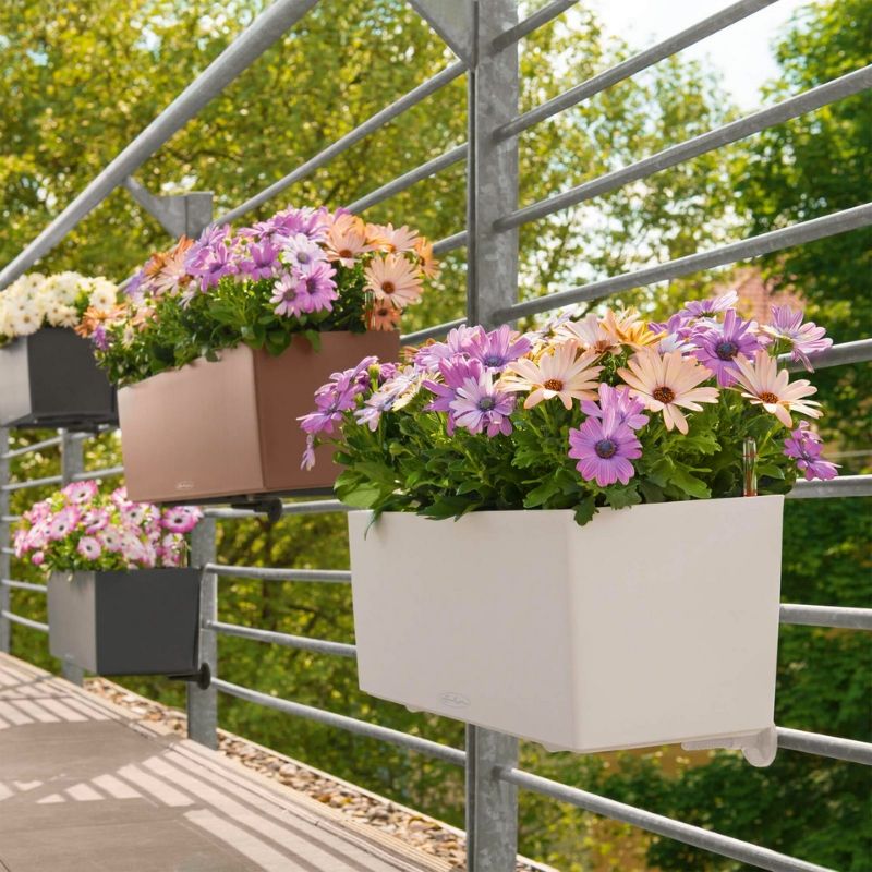 Lechuza Balconera Color PAIR (80 x 19 x 19 cm, Nutmeg)