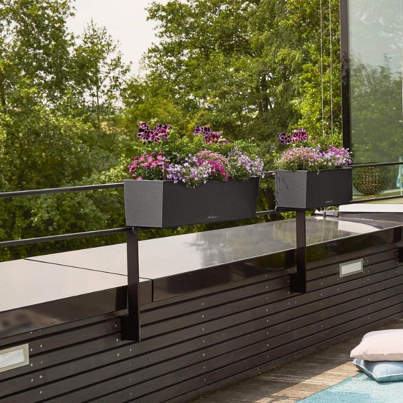 Lechuza Balconera Stone (BALCONERA Stone 50, Graphite Black)