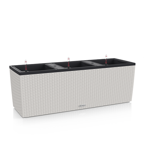 Lechuza Balcony Cottage Trio Trough  (100x32x34cm, Light Grey)