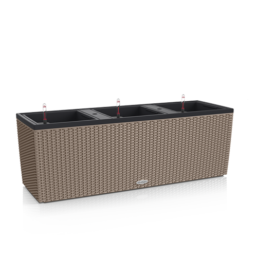 Lechuza Balcony Cottage Trio Trough  (100x32x34cm, Sand Brown)