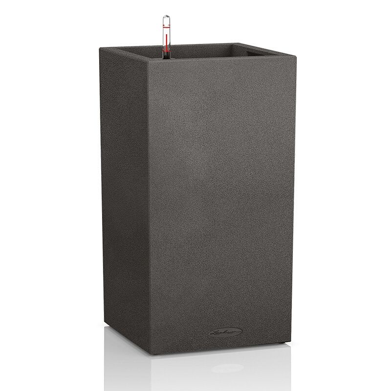 Lechuza CANTO HIGH (CANTO Stone 30 high, Graphite Black)