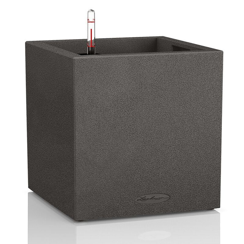 Lechuza CANTO Stone Low (CANTO Stone 30 low, Graphite Black)