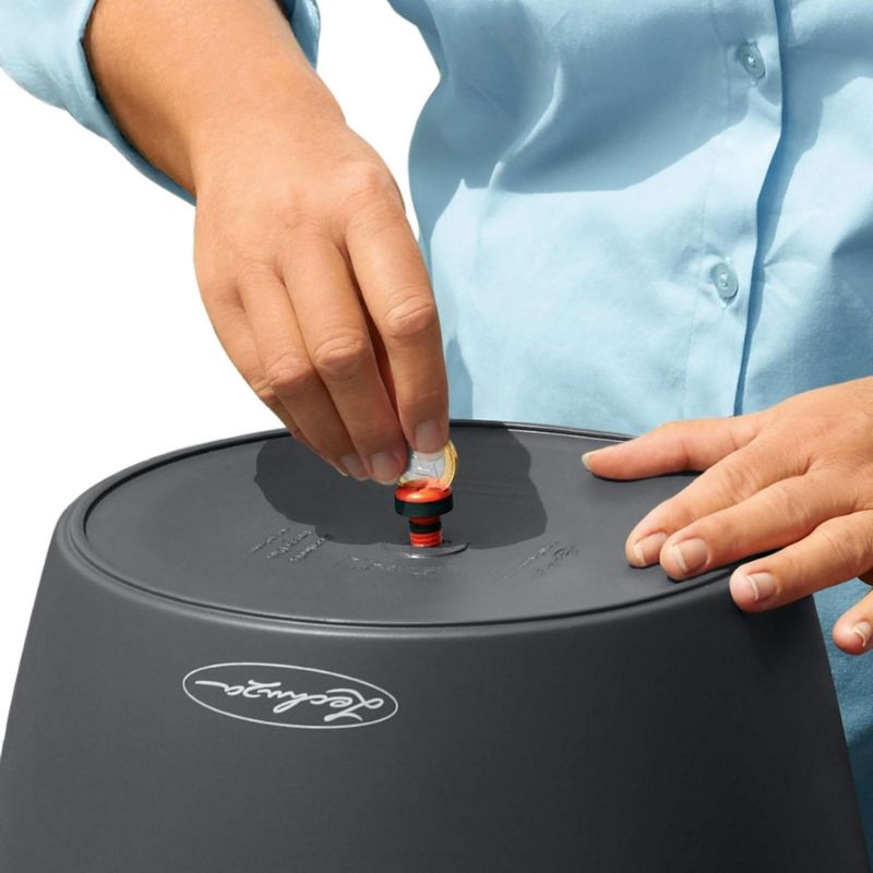 Lechuza CLASSICO Large Tree Planters (Lechuza CLASSICO 60, Slate)