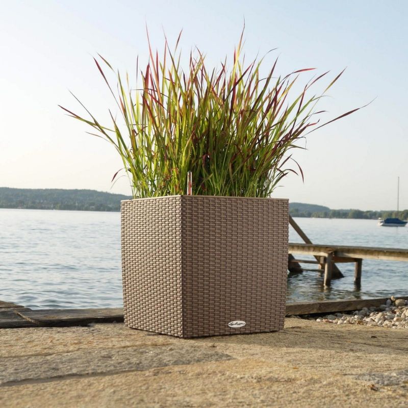 Lechuza CUBE Cottage (CUBE Cottage 40, Granite)