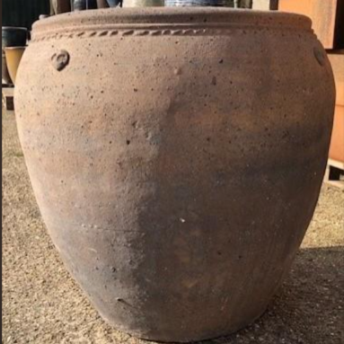 Old Ironstone 'Caicos' Old Bowl Planter 80 x 86 x 86 cm