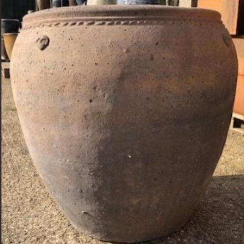 Old Ironstone Old Bowl Planter 80 x 86 x 86 cm