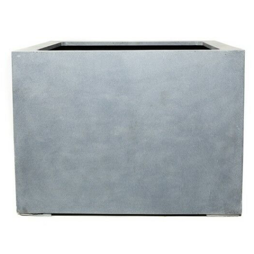 Polystone Cube Planter (Pebble Grey, 70 x 70 x 50 cm)