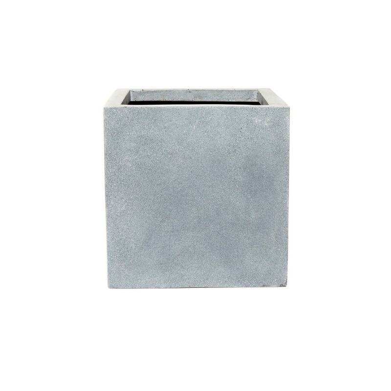 Polystone Cubic Planter (Pebble Grey, 52 x 52 x 52cm)