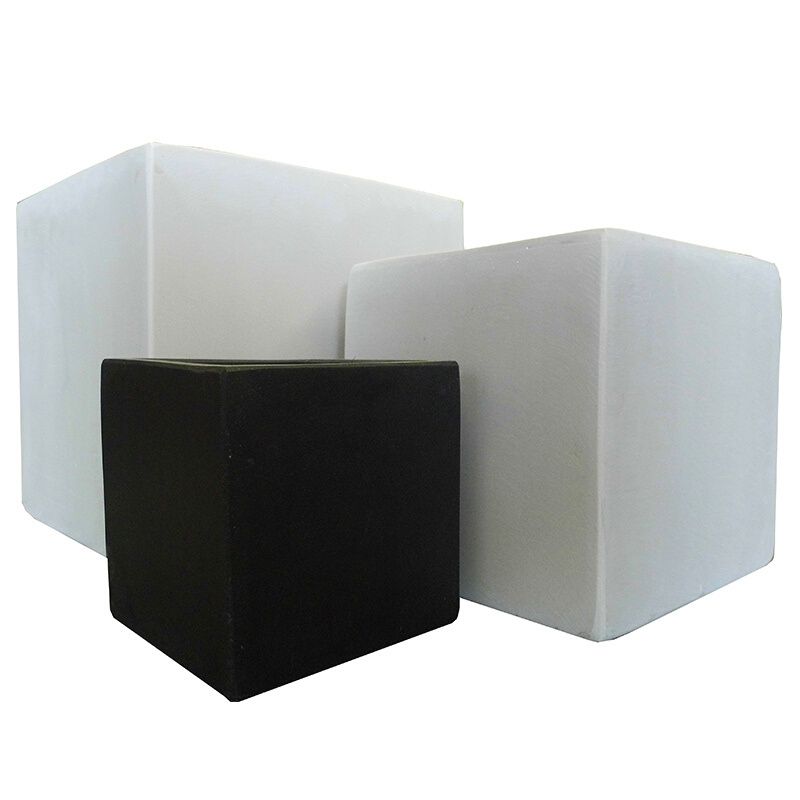 Polystone Cubic Planter (Slate Black, 52 x 52 x 52cm)