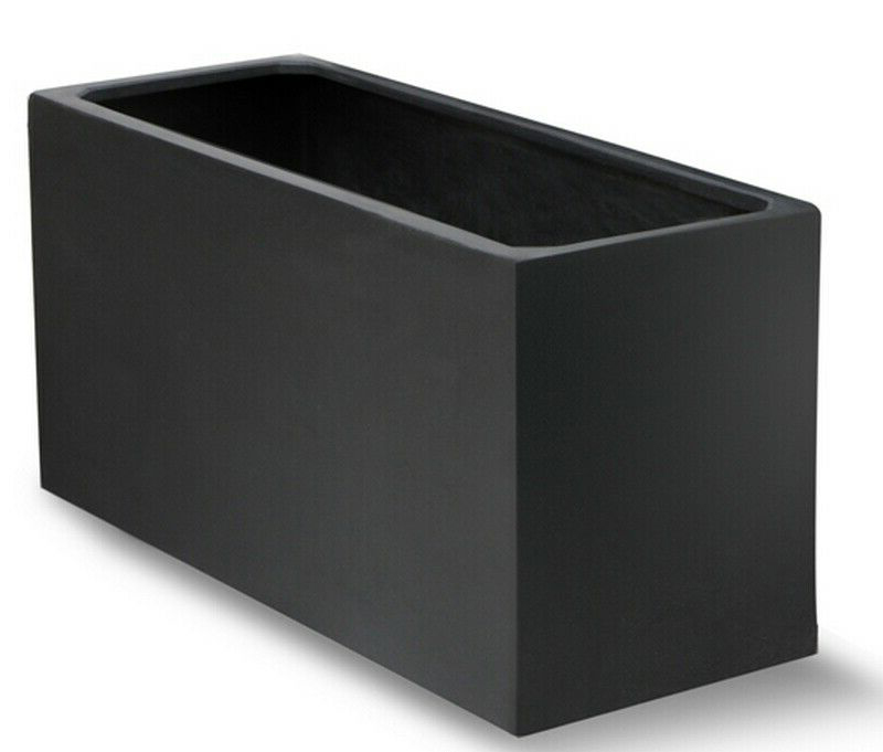 Polystone Jumbo Trough (100 x 40 x 50cm, Black)