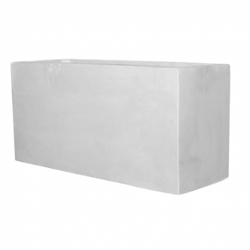 Polystone Jumbo Trough (100 x 40 x 50cm, White)