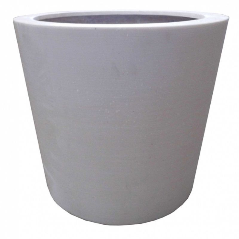 Polystone Poly Pot  (60 x 50 cm, White)